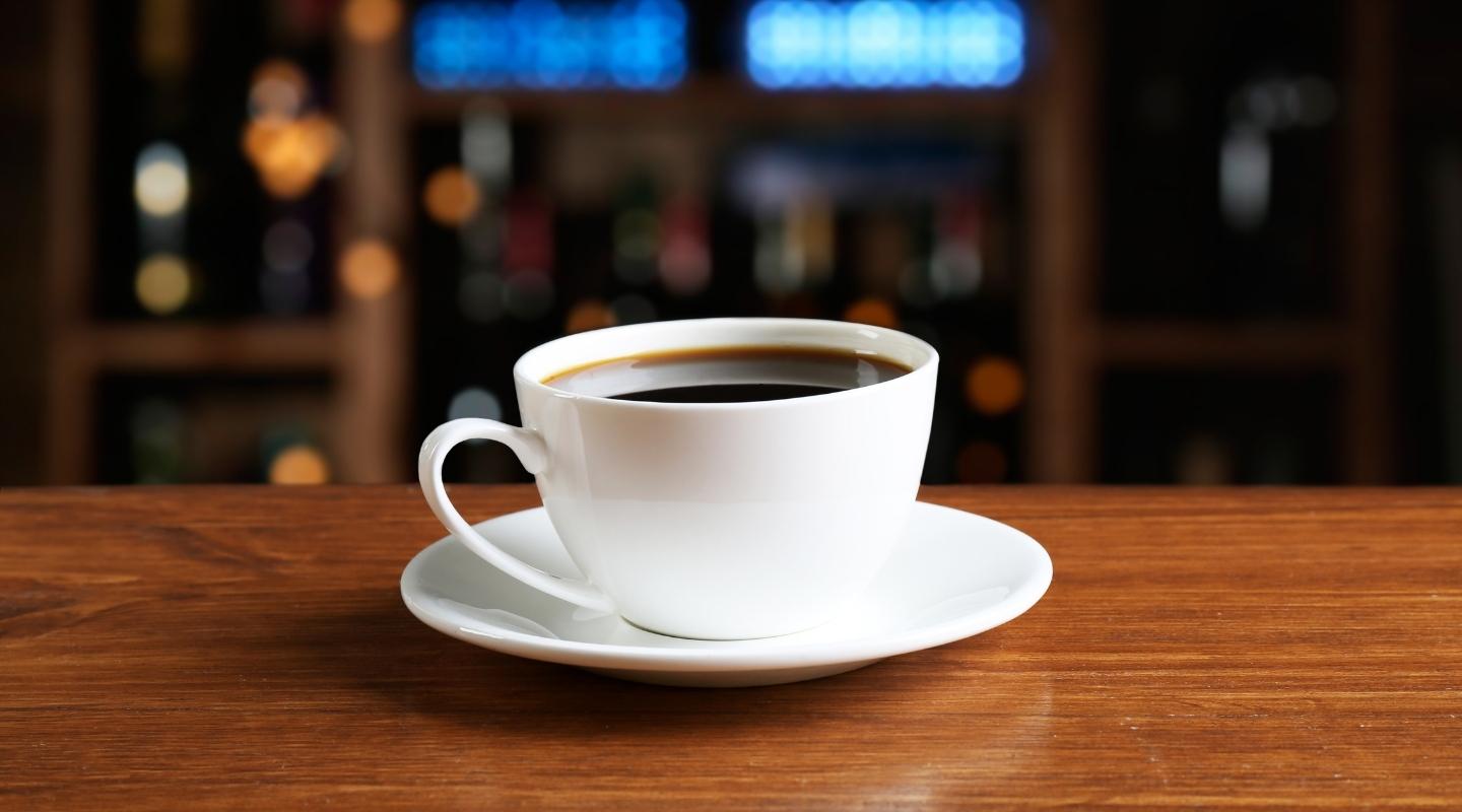 How much caffeine in a cup outlet of coffee