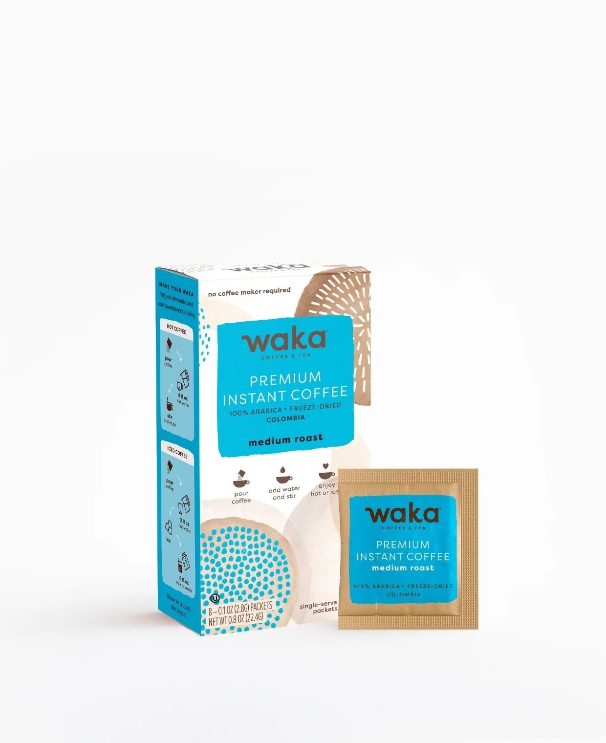 【waka1114ページ】 Amazon.com : Waka Instant Black Tea Mix Pouch, Decaffeinated - 100