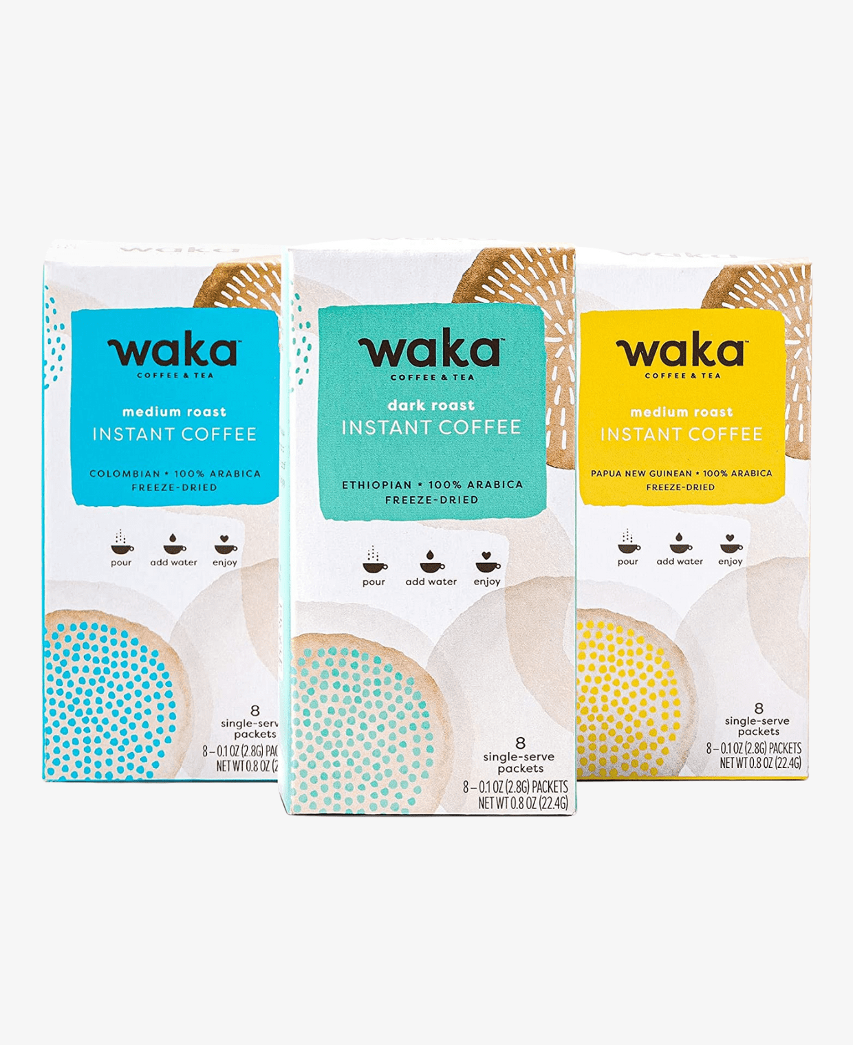 Waka　Instant　Coffee　Origin　Explorer　Bundle
