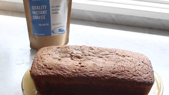 coffee bread with instant coffee