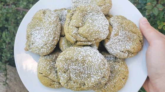 good way for making cookies with matcha