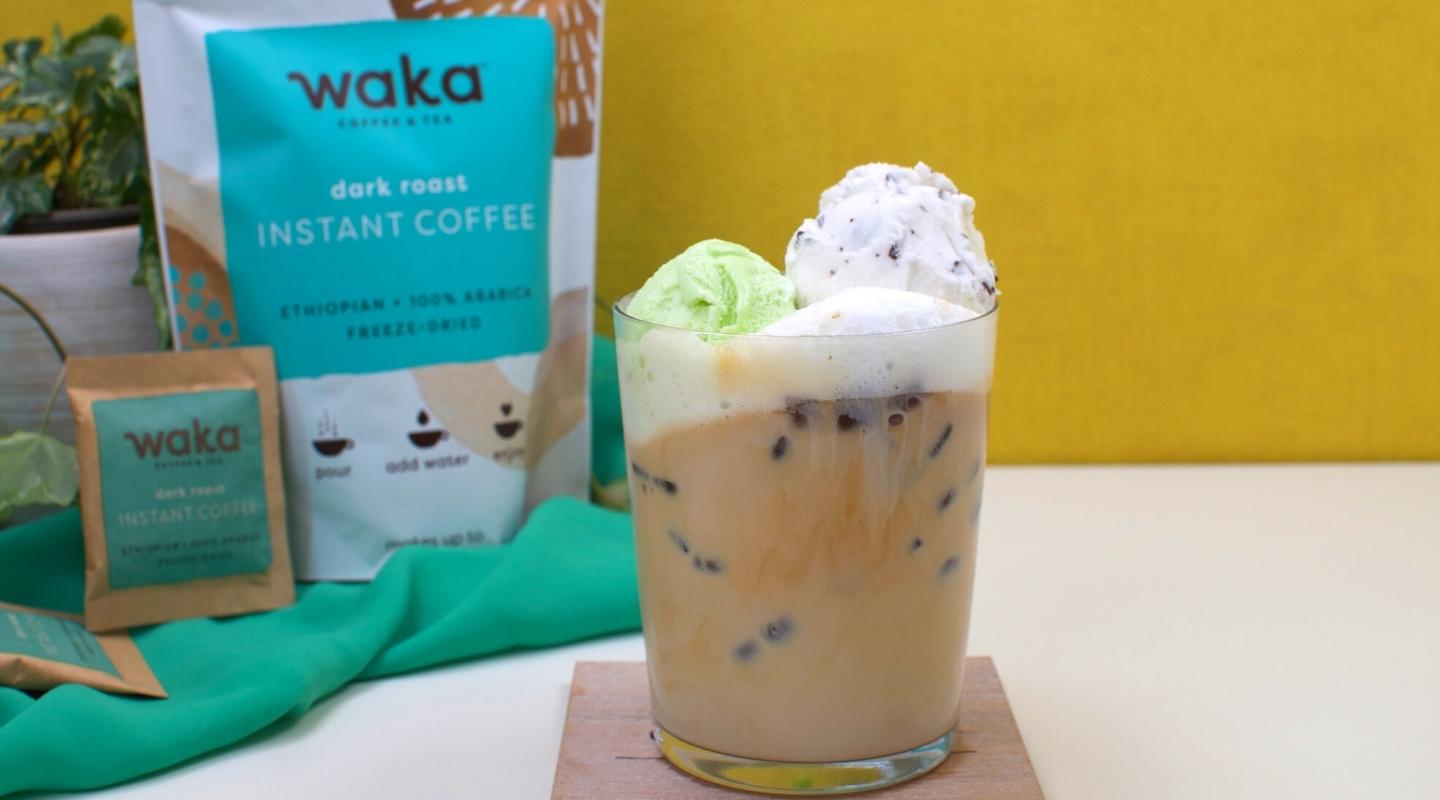 how to make iced cube latte