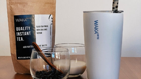 Coffee Milk Tea With Boba recipe