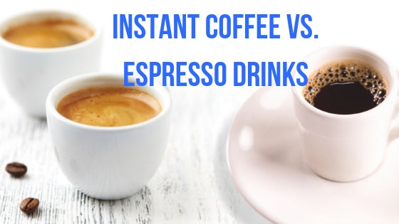whats the difference between instant coffee and espresso