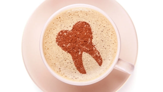 How do you get coffee stains off your teeth?