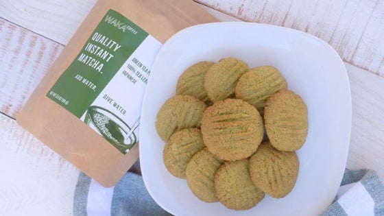 how to make shortbread cookies with matcha