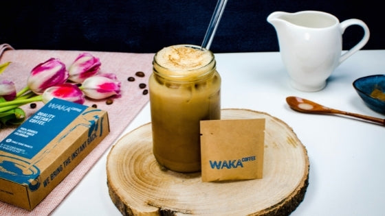 shaked oat milk instant coffee recipe