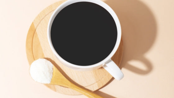 how to mix collagen with instant coffee
