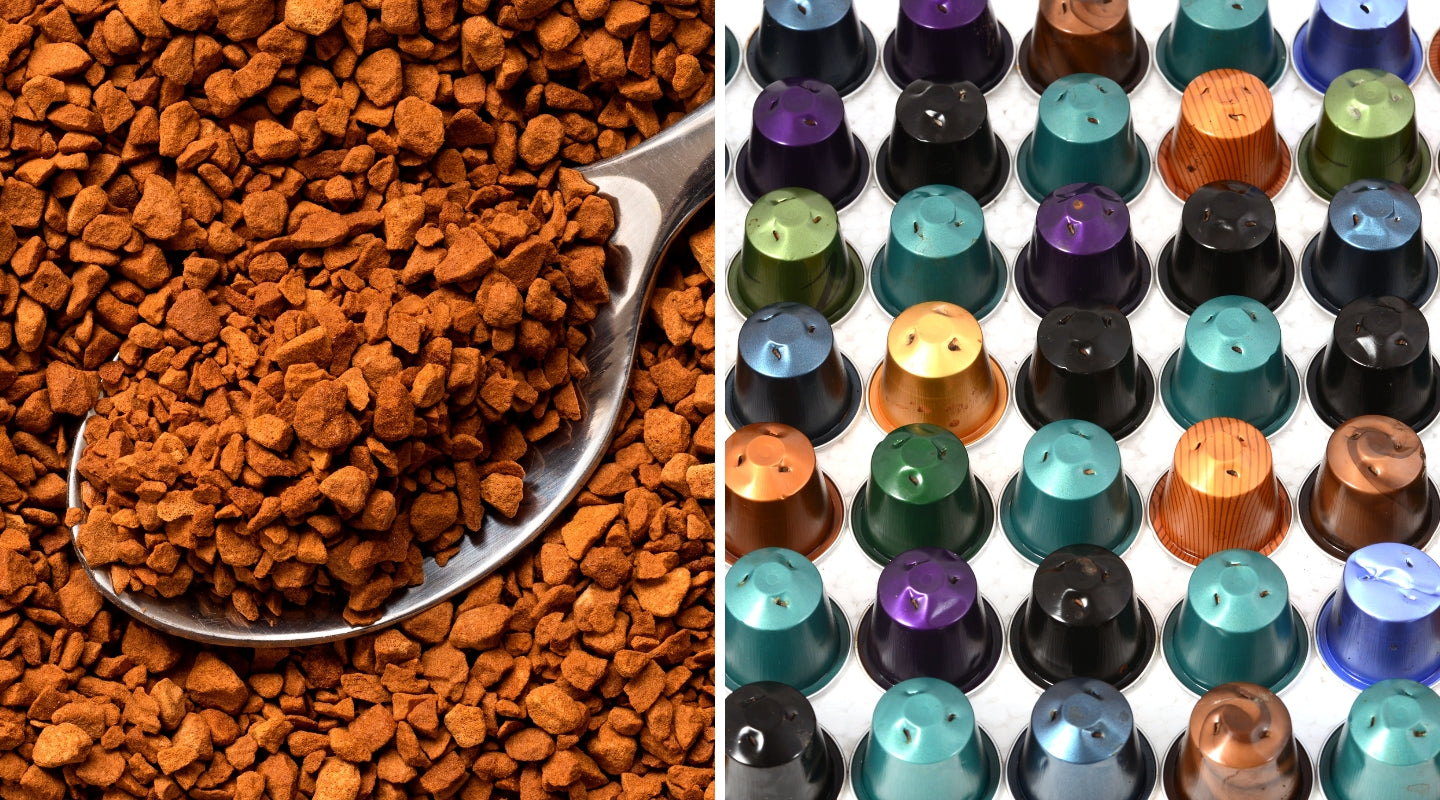 what to choose instant coffee or pods