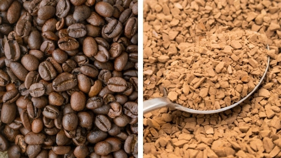 can you use ground coffee instead of instant coffee in recipes