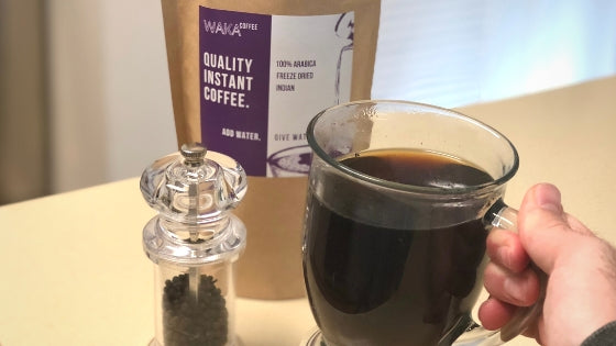 black pepper and coffee recipe