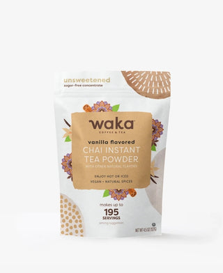 Waka Vanilla Instant Chai, 4.5 oz pouch