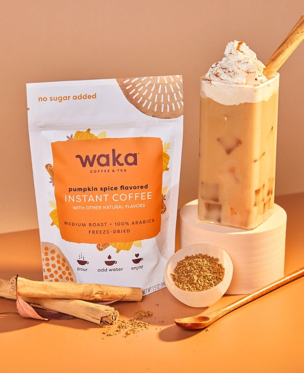 Unsweetened Pumpkin Spice Flavored Premium Instant Coffee