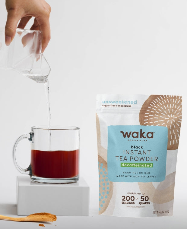 Unsweetened and Unflavored Decaf Black Instant Tea Pouch - 4.5 oz Pouch