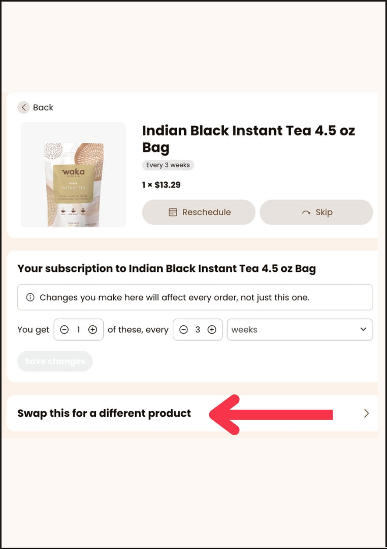 premium instant coffee subscription service