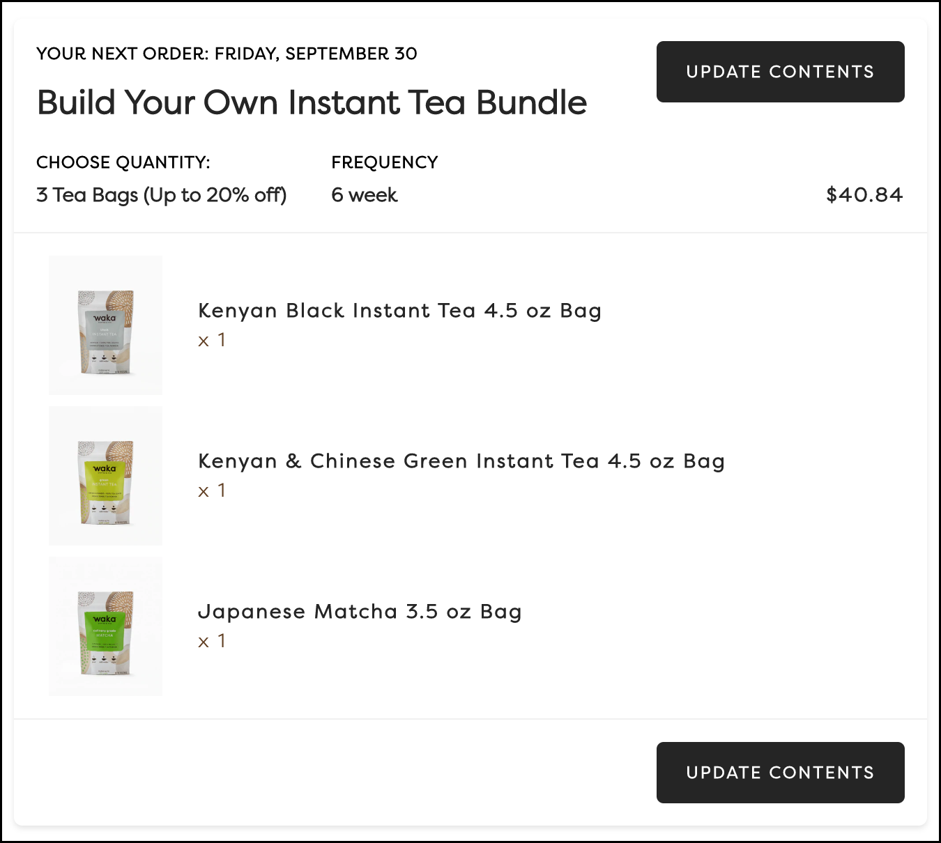 instant tea for herbalife drinks