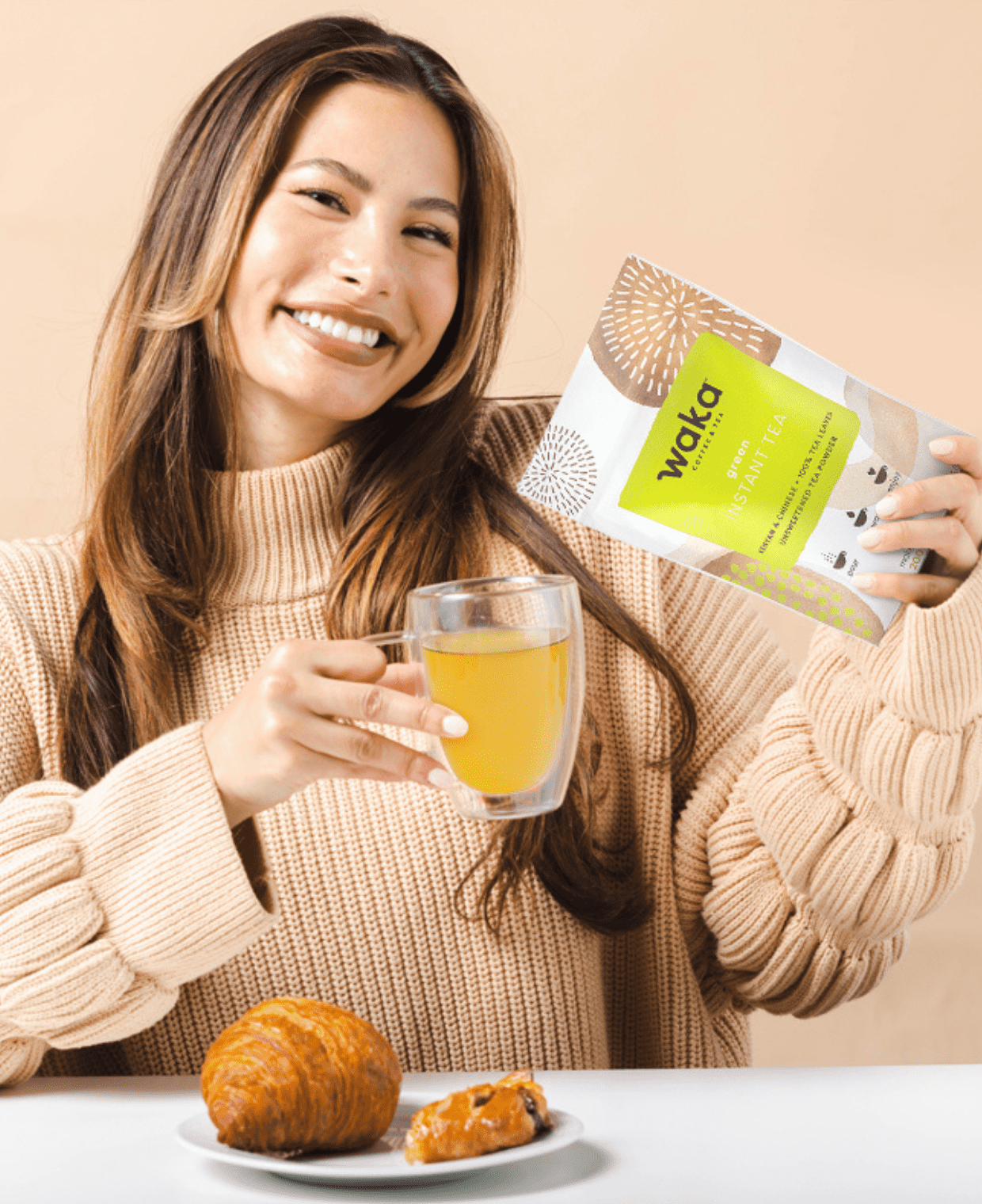 Kenyan Chinese Green Instant Tea Pouch, 4.5 oz - Unsweetened
