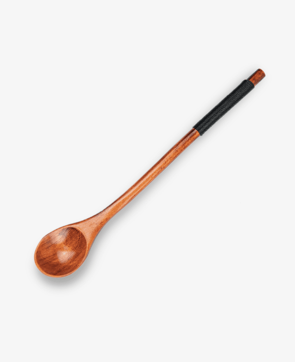 Long Bamboo Spoon - Black