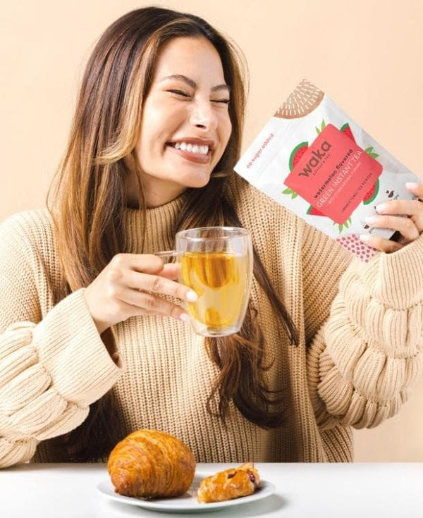 Unsweetened Watermelon Flavored Green Instant Tea 4.5 oz Bag