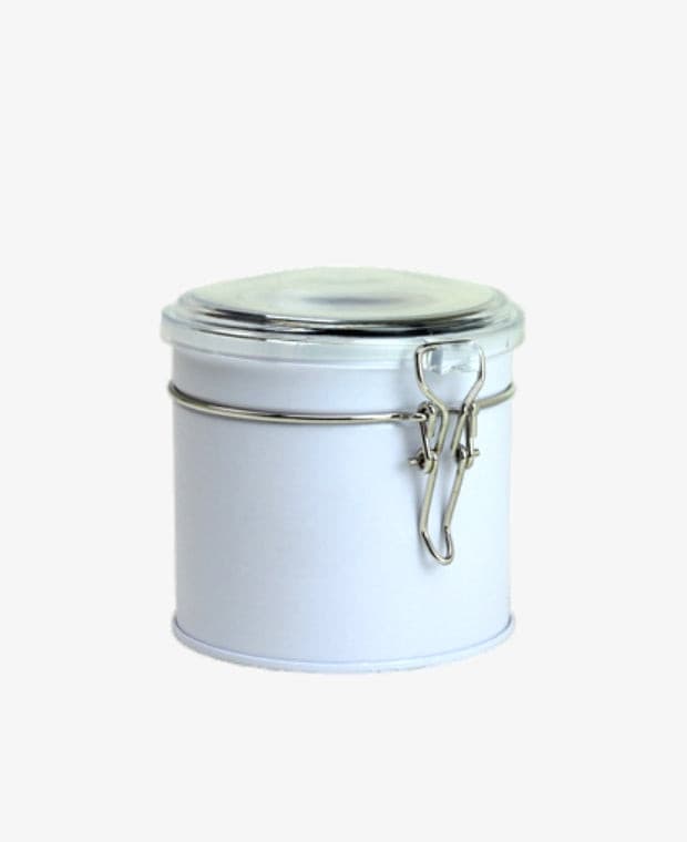 tea canister for loaded tea