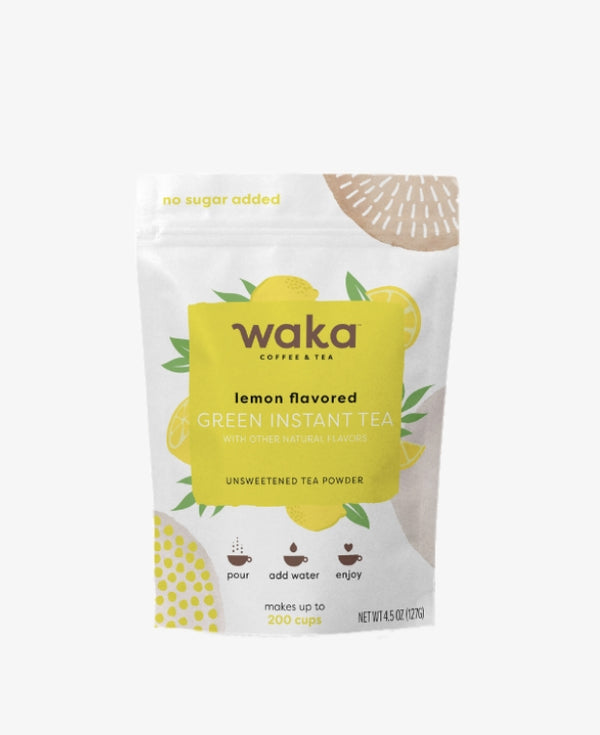 Unsweetened Lemon Flavored Green Instant Tea 4.5 oz Bag