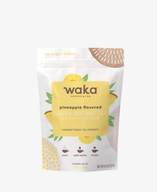 Unsweetened Pineapple Flavored Green Instant Tea 4.5 oz Bag