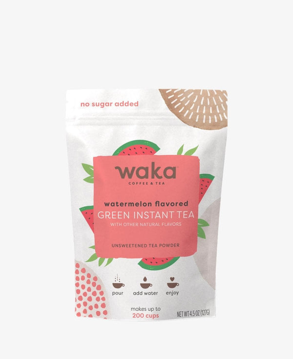 Unsweetened Watermelon Flavored Green Instant Tea 4.5 oz Bag